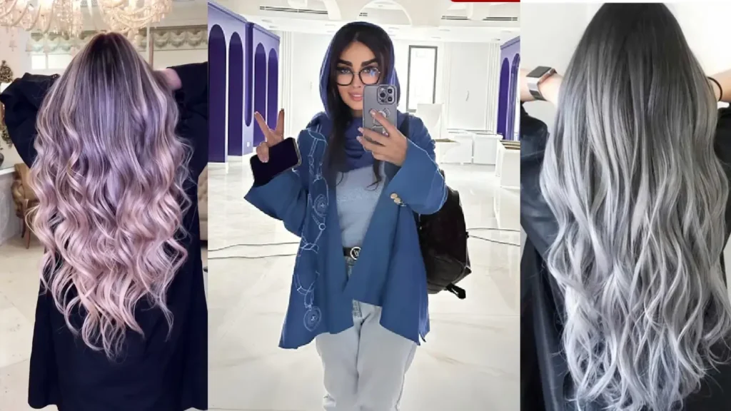 خدمات آمبره مو در سعادت آباد با برج زیبایی شبنم نظیف