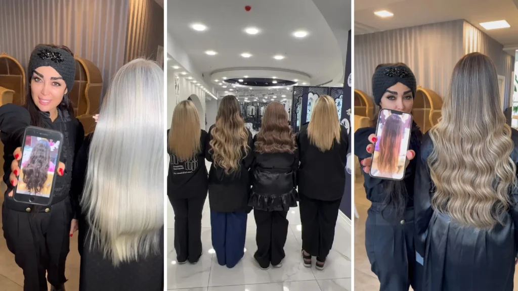 دوره آموزش رنگ مو حرفه ای از مبتدی تا پیشرفته با آکادمی سالن زیبایی شبنم نظیف