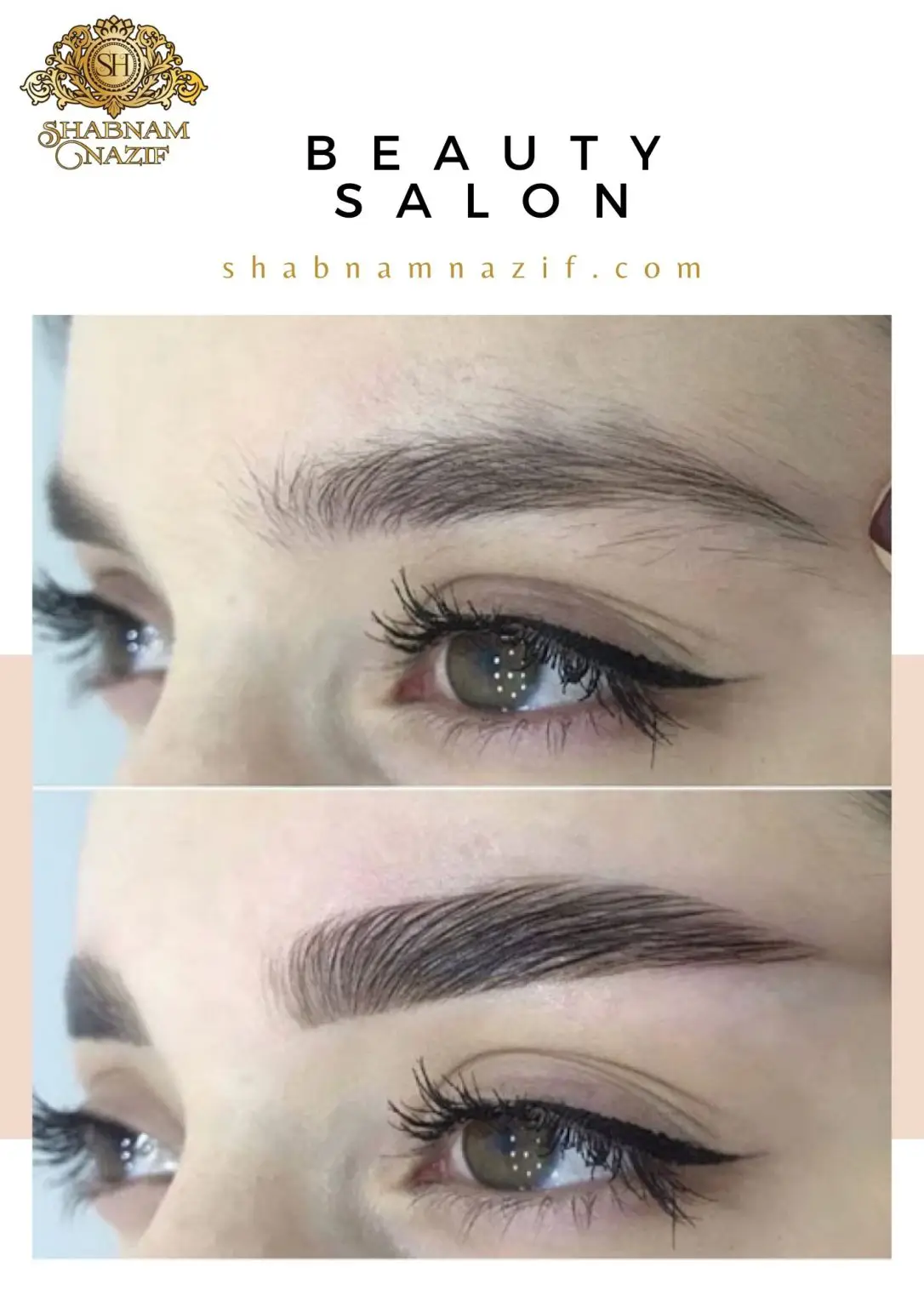 آموزش هاشور ابرو با آکوا