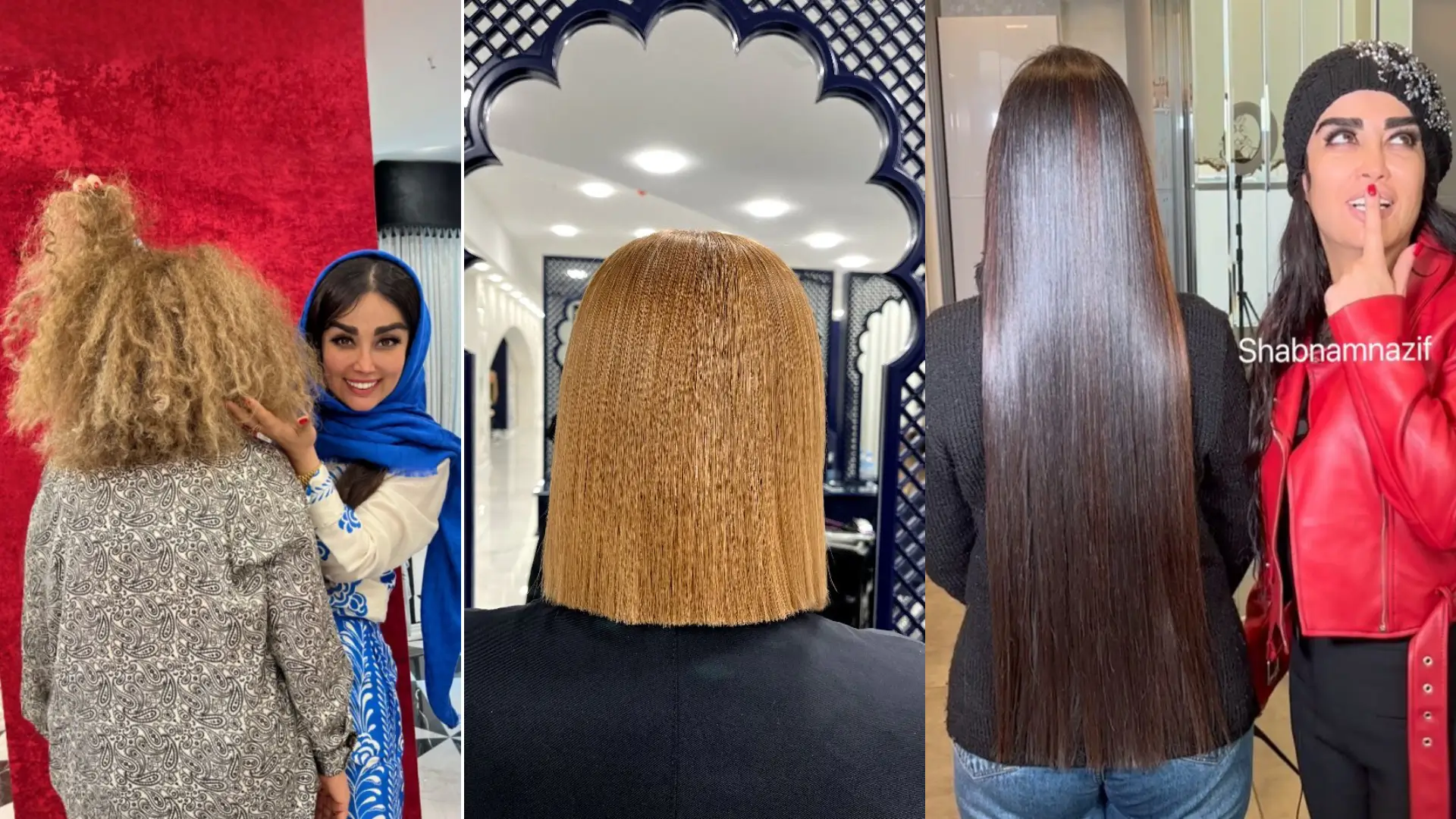 آموزش بوتاکس مو با شبنم نظیف